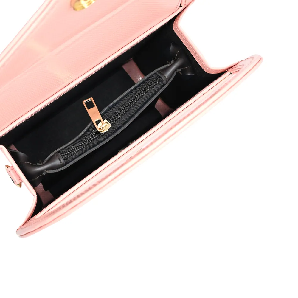 Afel - Cross Body Bag - Pink, view 5
