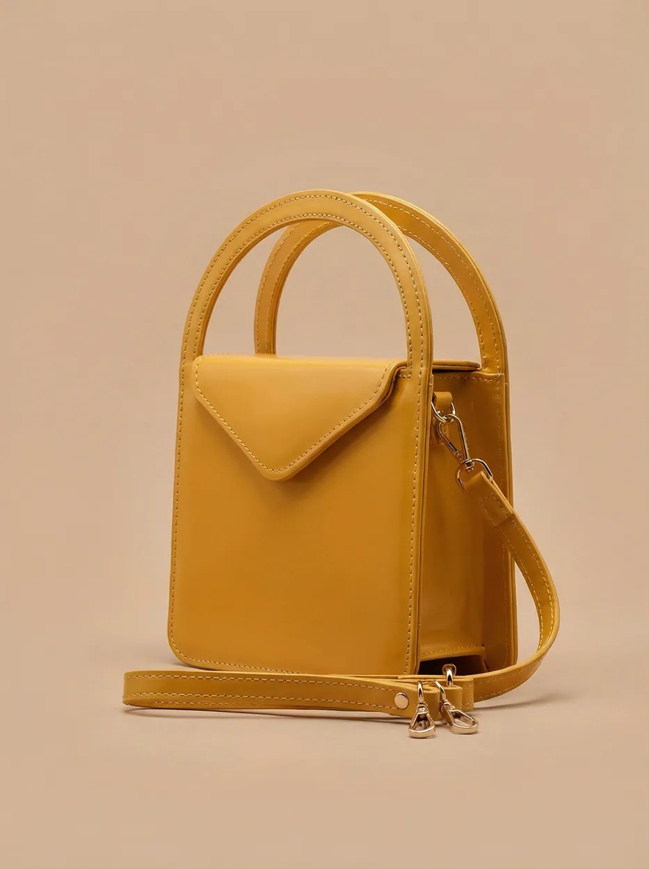 Afel - Cross Body Bag - Yellow, view 1