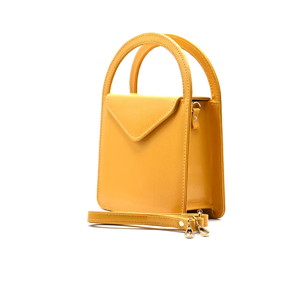 Afel - Cross Body Bag - Yellow, view 3