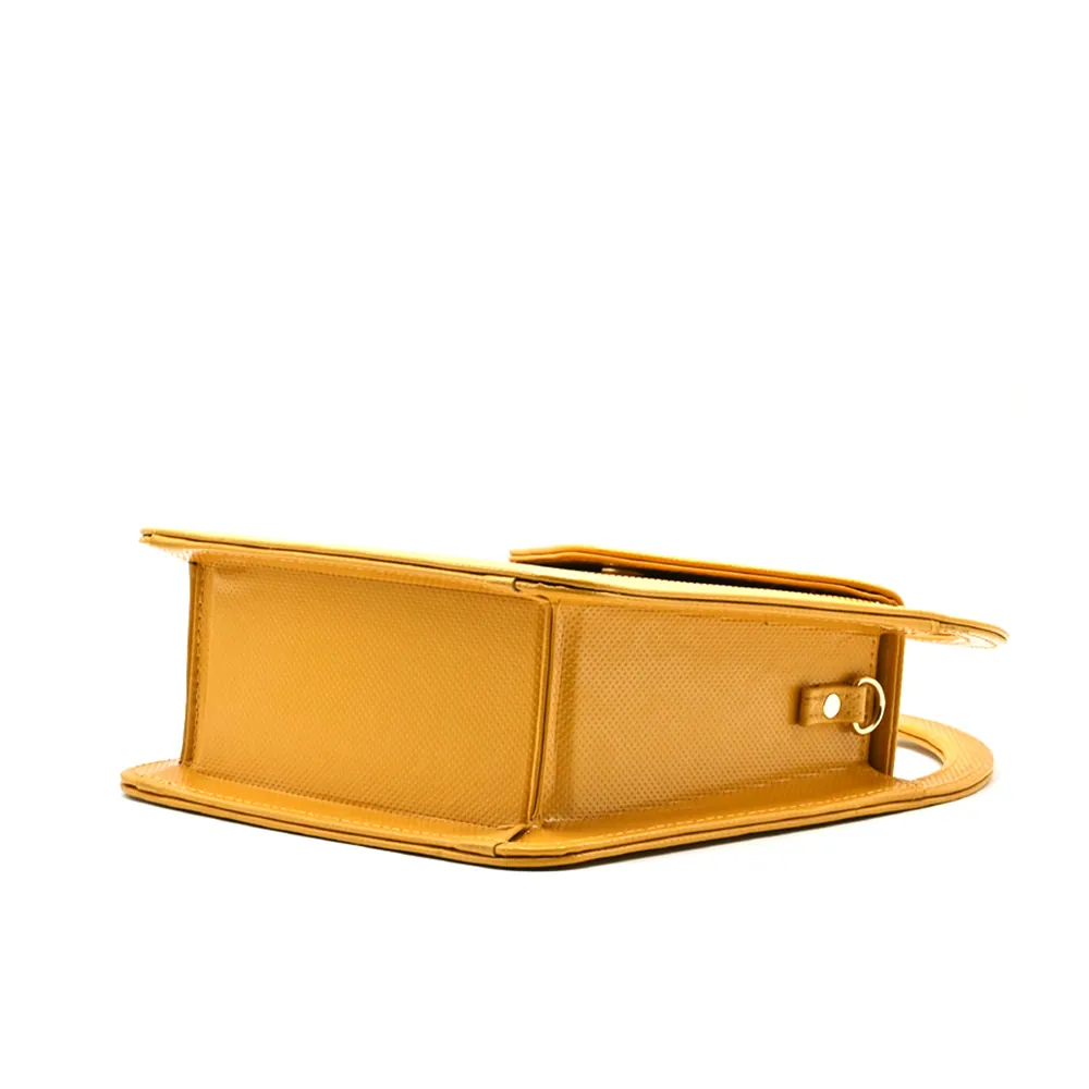 Afel - Cross Body Bag - Yellow, view 4