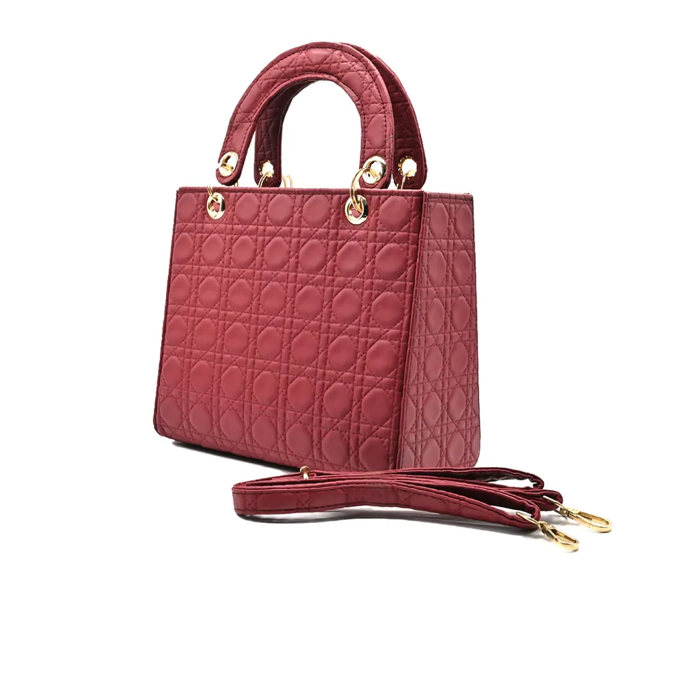 Astric crossbody Hand Bag - Mehroon, view 3
