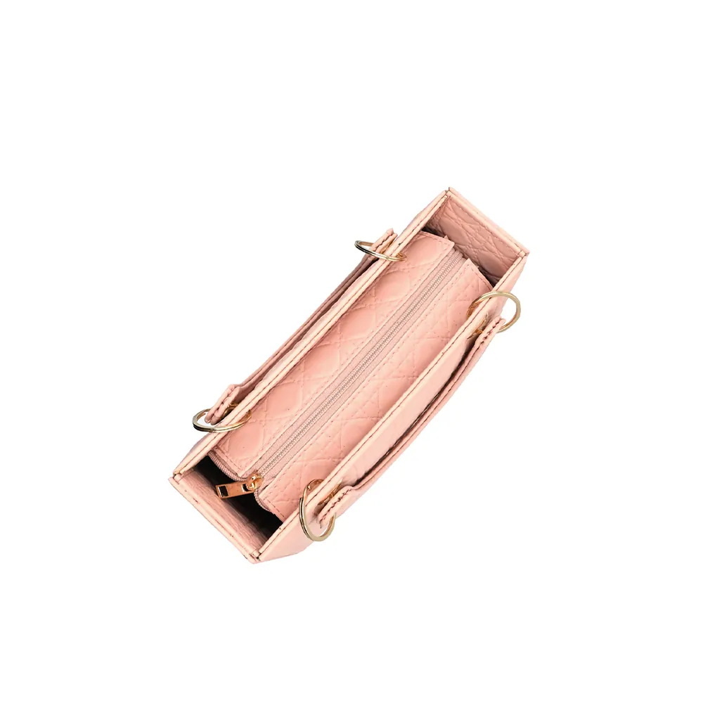 Astric crossbody Hand Bag - Pink, view 5