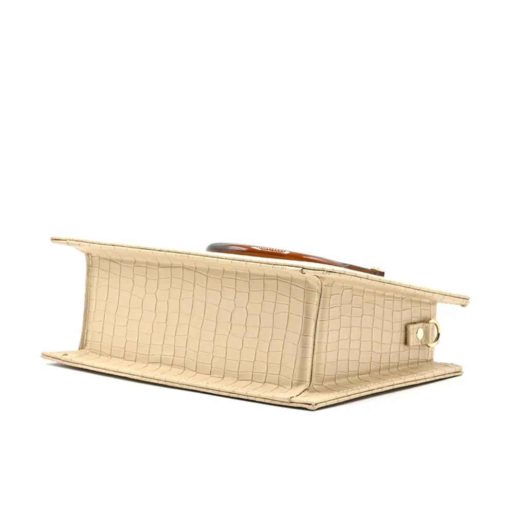 Atek - Cross Body Bag - Beige, view 4