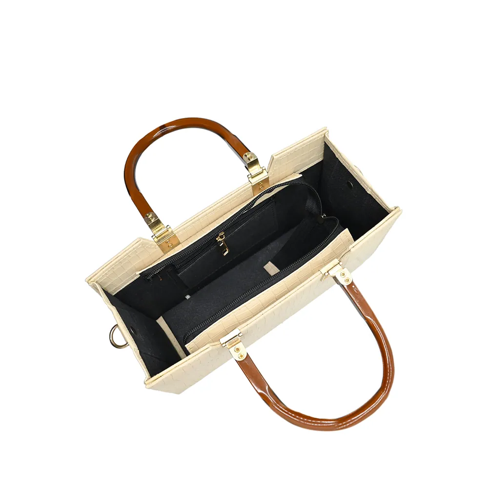 Atek - Cross Body Bag - Beige, view 5