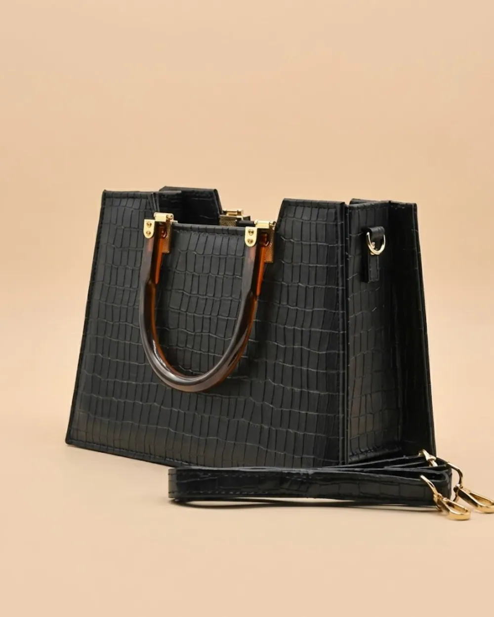 Atek - Cross Body Bag - Black, view 1