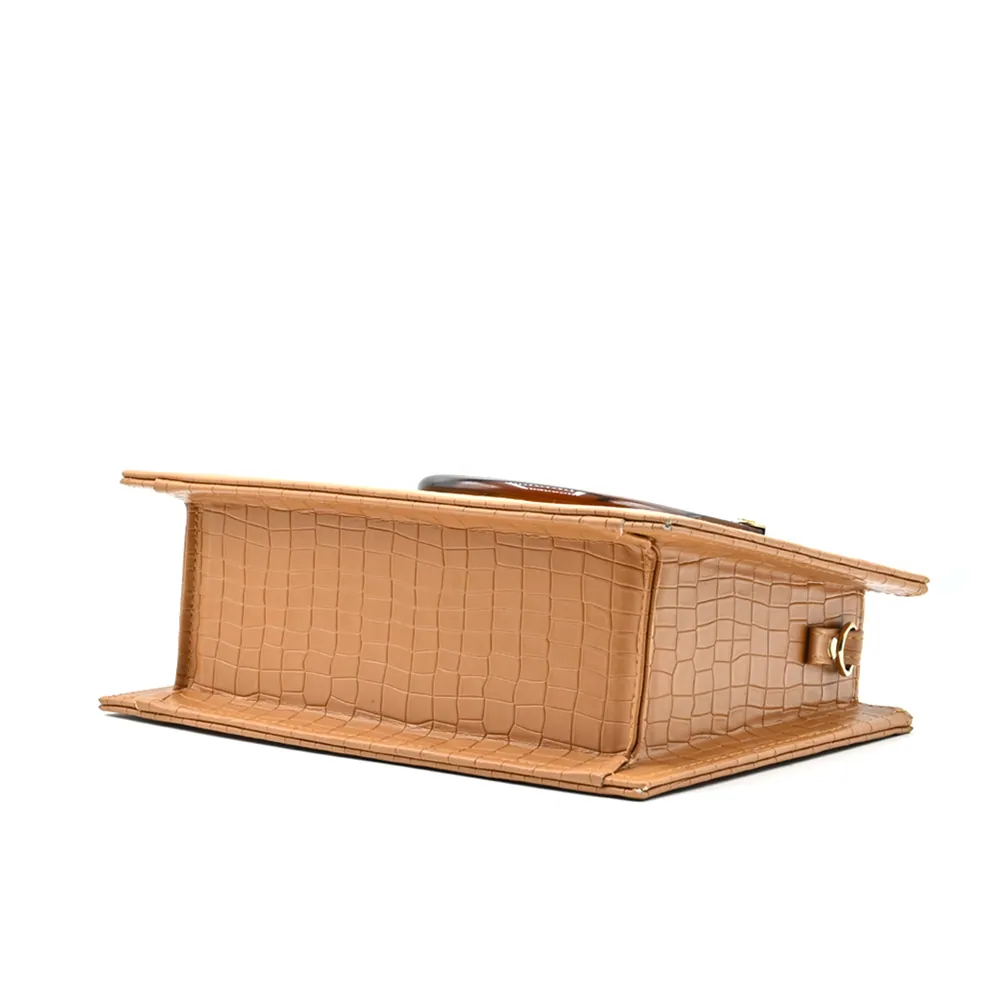 Atek - Cross Body Bag - Brown, view 4