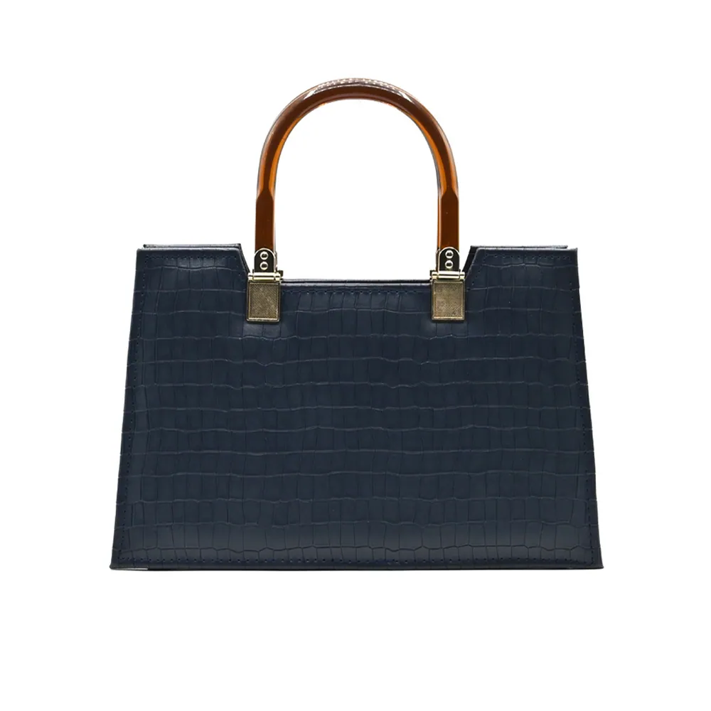 Atek - Cross Body Bag - Navy Blue, view 2