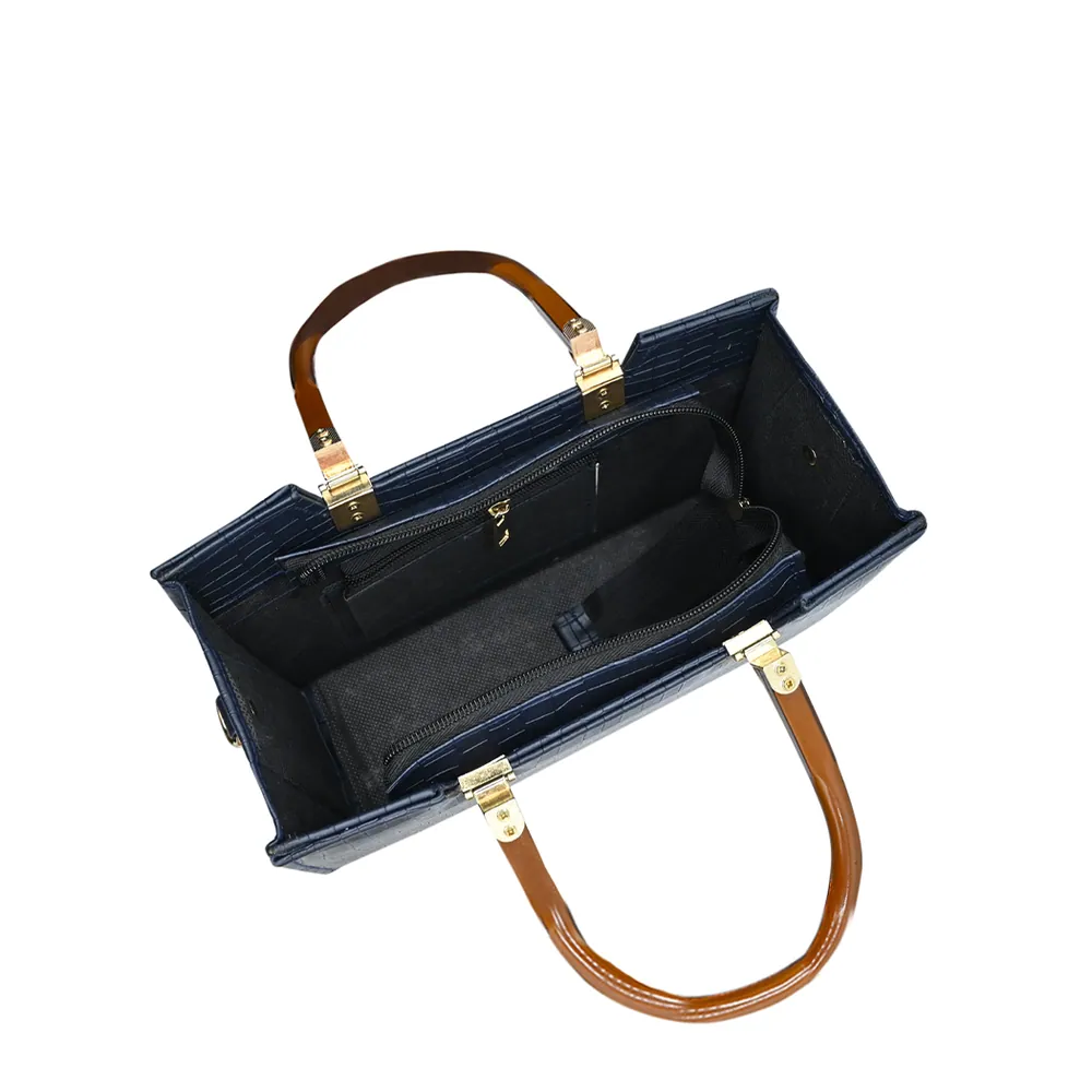 Atek - Cross Body Bag - Navy Blue, view 5