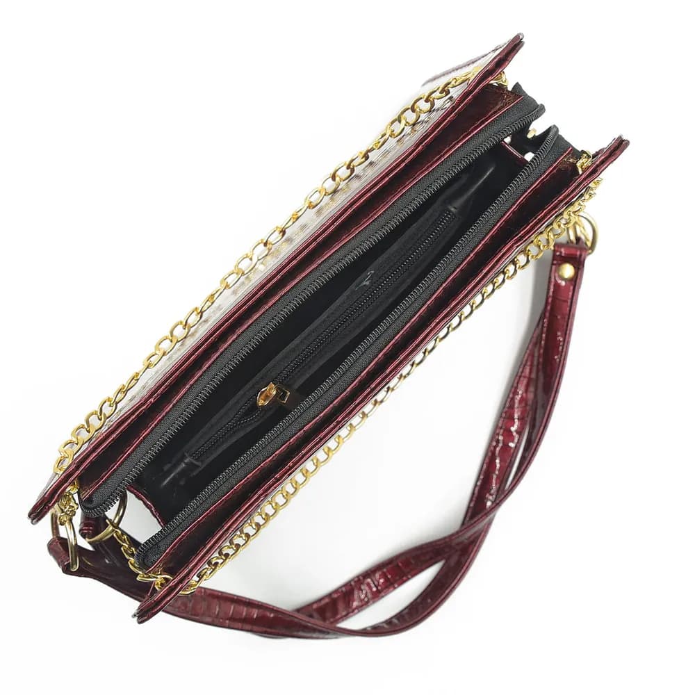 Belleza Crossbody Bag For Women - Maroon, view 6