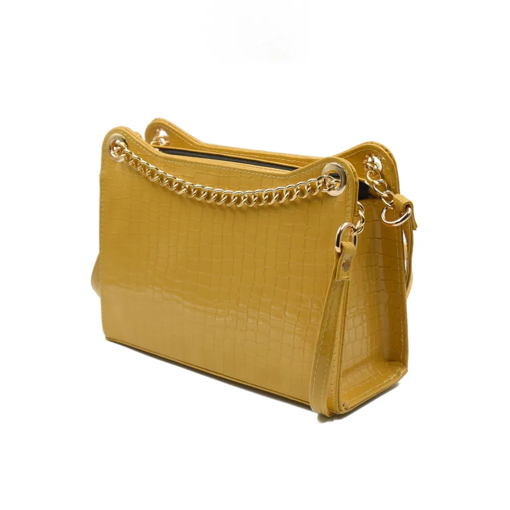 Belleza Crossbody Bag For Women - Mustard Yellow, view 3