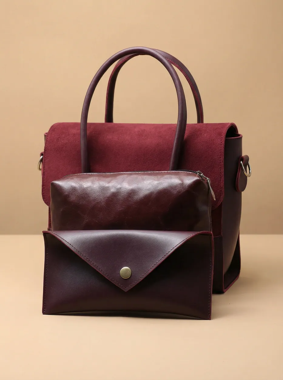 Centic Cross Body Bag - Mehroon, view 1