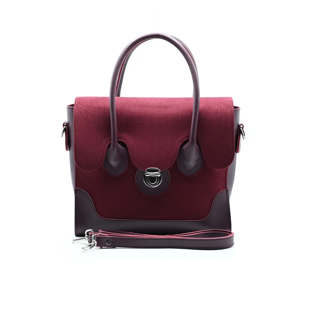 Centic Cross Body Bag - Mehroon, view 3