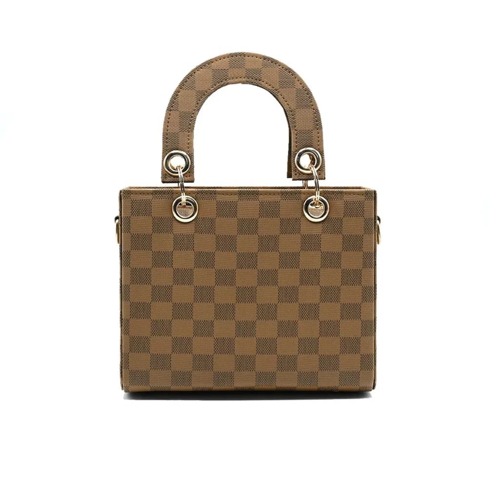 Checker Mini Crossbody Bag - Skin, view 2