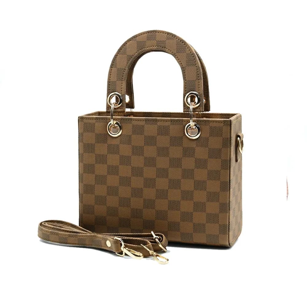 Checker Mini Crossbody Bag - Skin, view 3