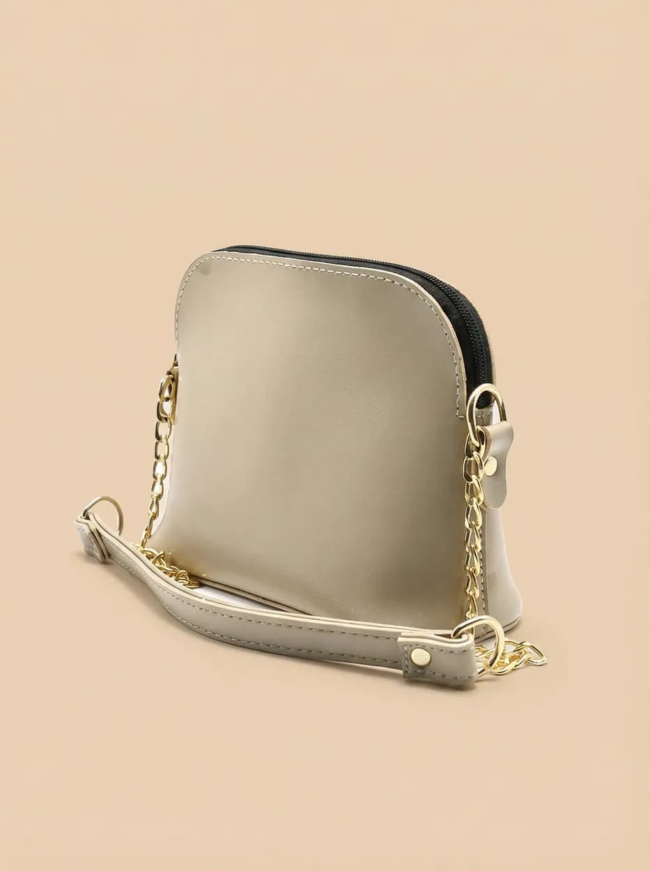 Christ crossbody chain Hand Bag - Beige, view 1