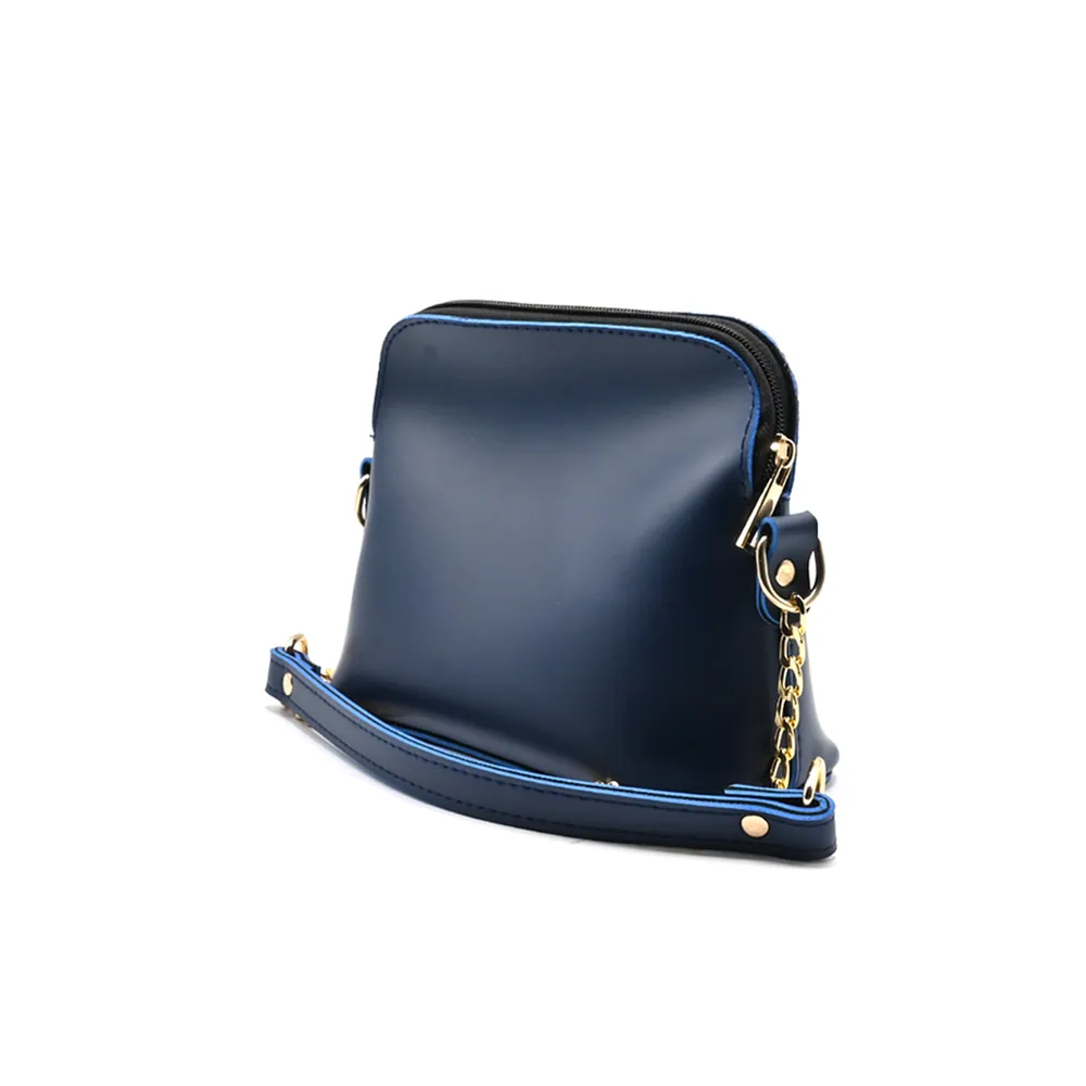 Christ crossbody chain Hand Bag - Blue, view 3