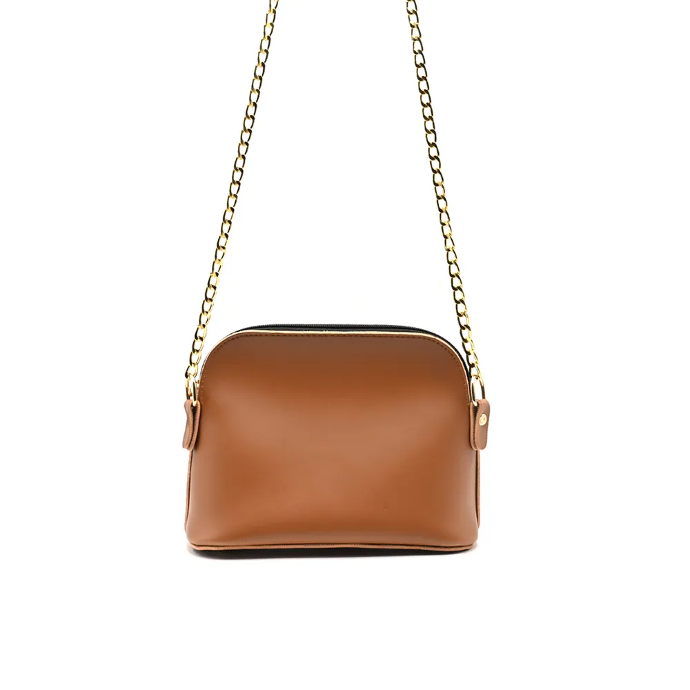 Christ crossbody chain Hand Bag - Brown, view 2