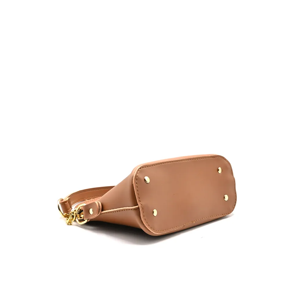 Christ crossbody chain Hand Bag - Brown, view 4