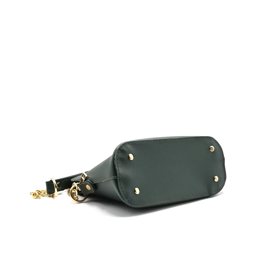Christ crossbody chain Hand Bag - Olive Green, view 4