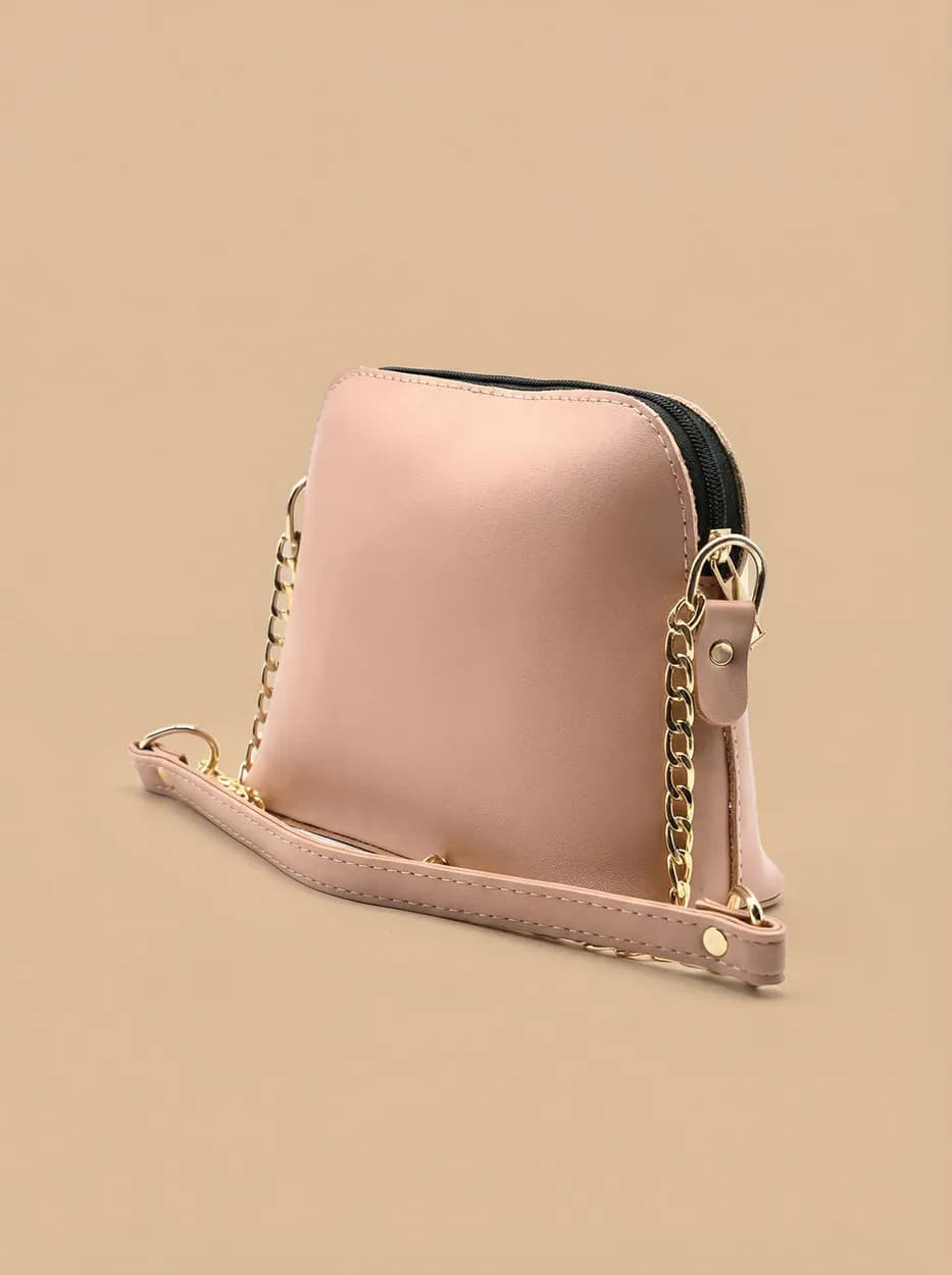 Christ crossbody chain Hand Bag - Pink, view 1