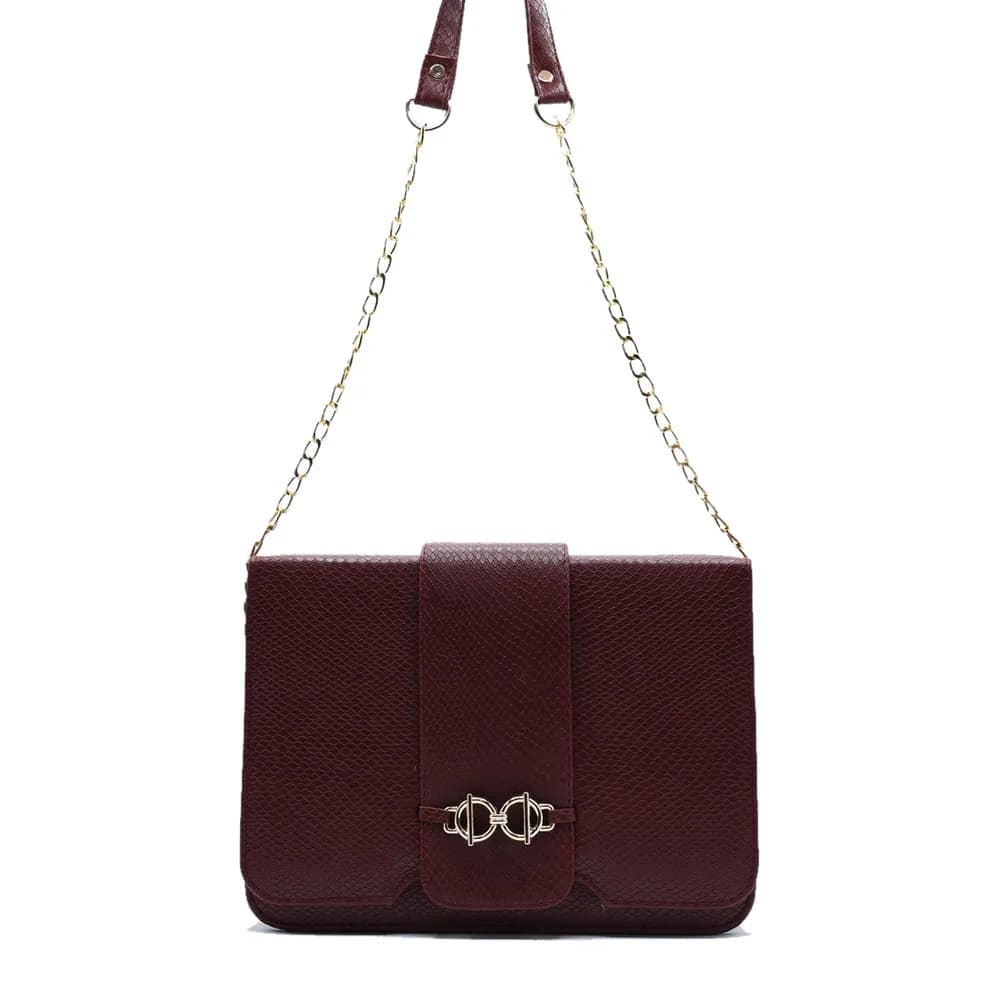 Eclipsa Crossbody Bag - Maroon, view 2