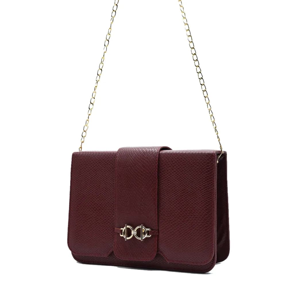 Eclipsa Crossbody Bag - Maroon, view 3