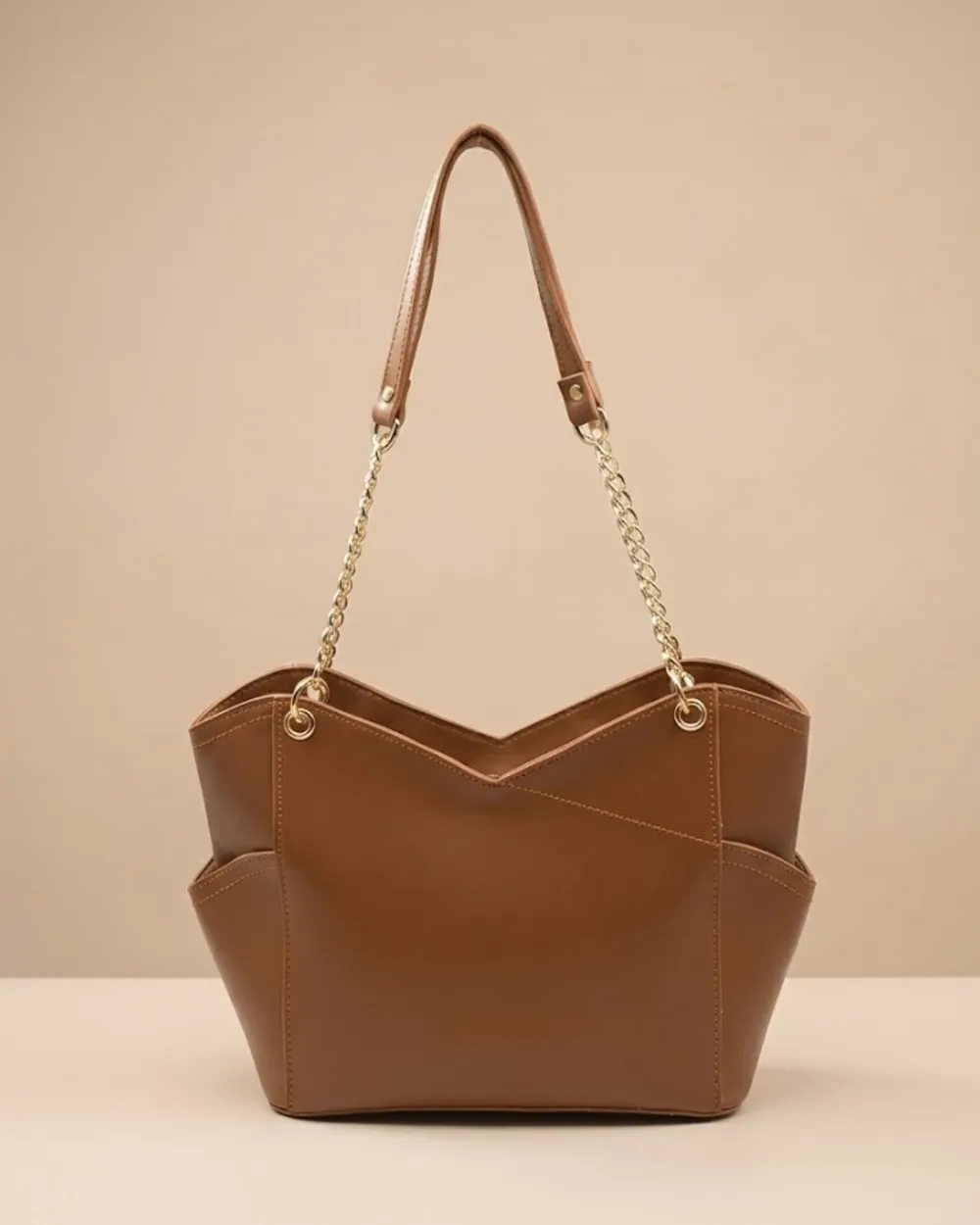 Glamor Tote Bag - Brown, view 1