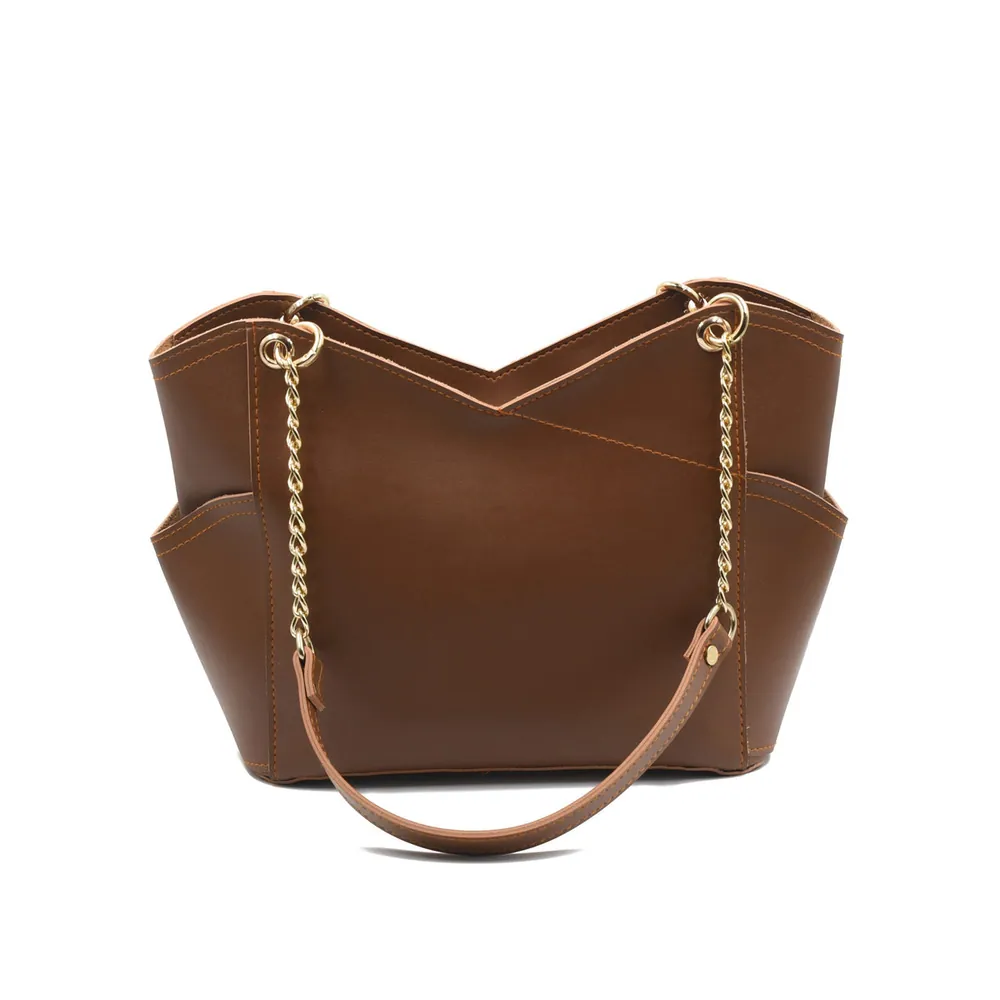 Glamor Tote Bag - Brown, view 6