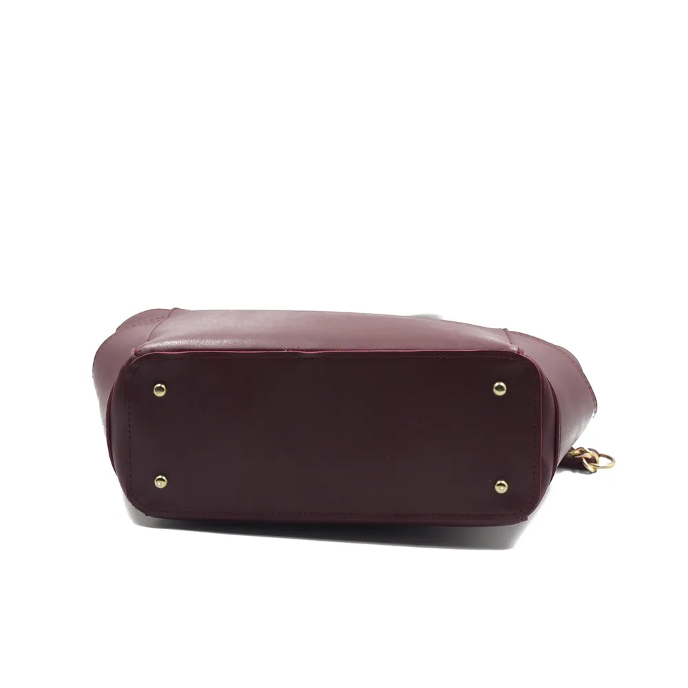 Glamor Tote Bag - Maroon, view 5