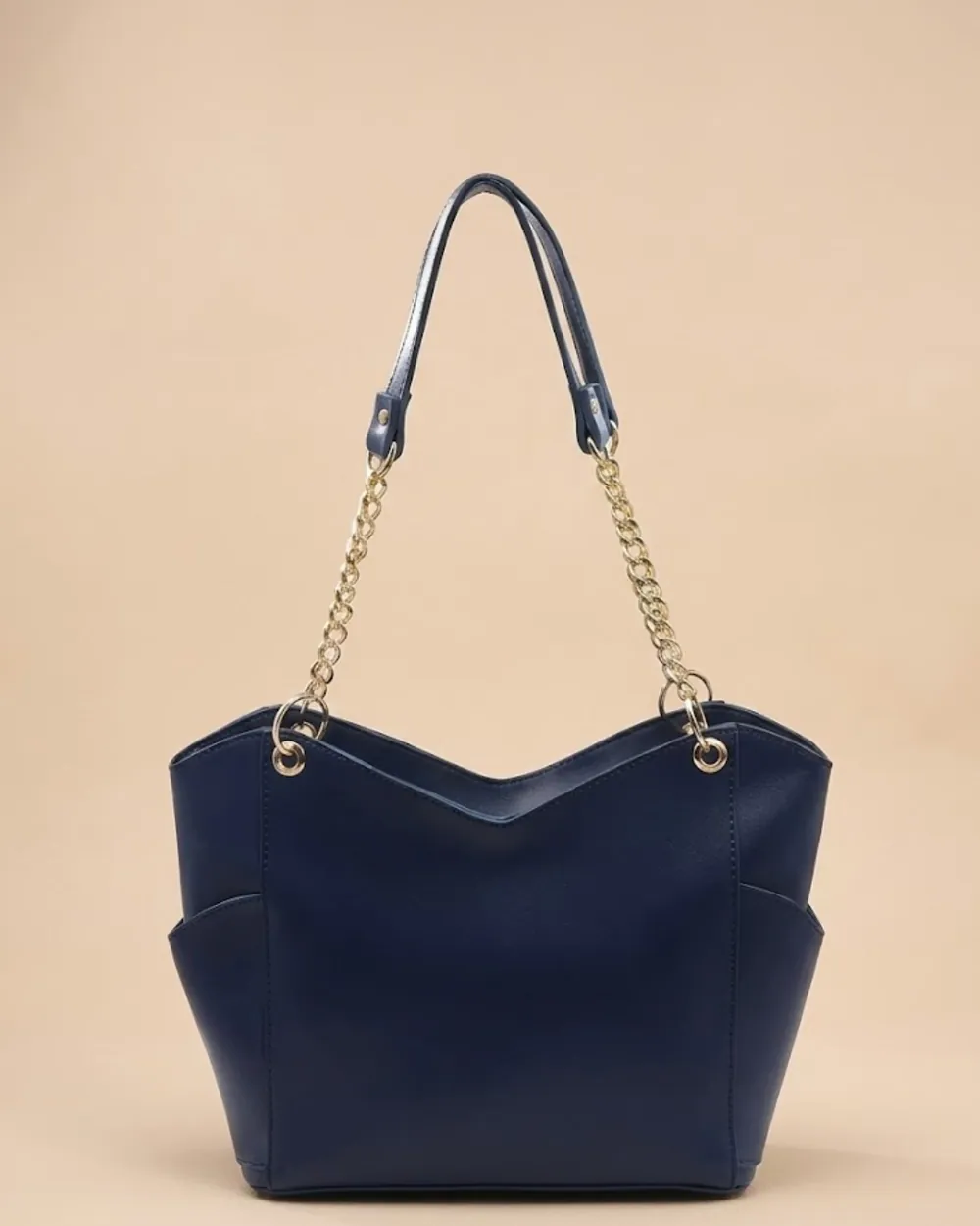 Glamor Tote Bag - Navy Blue, view 1