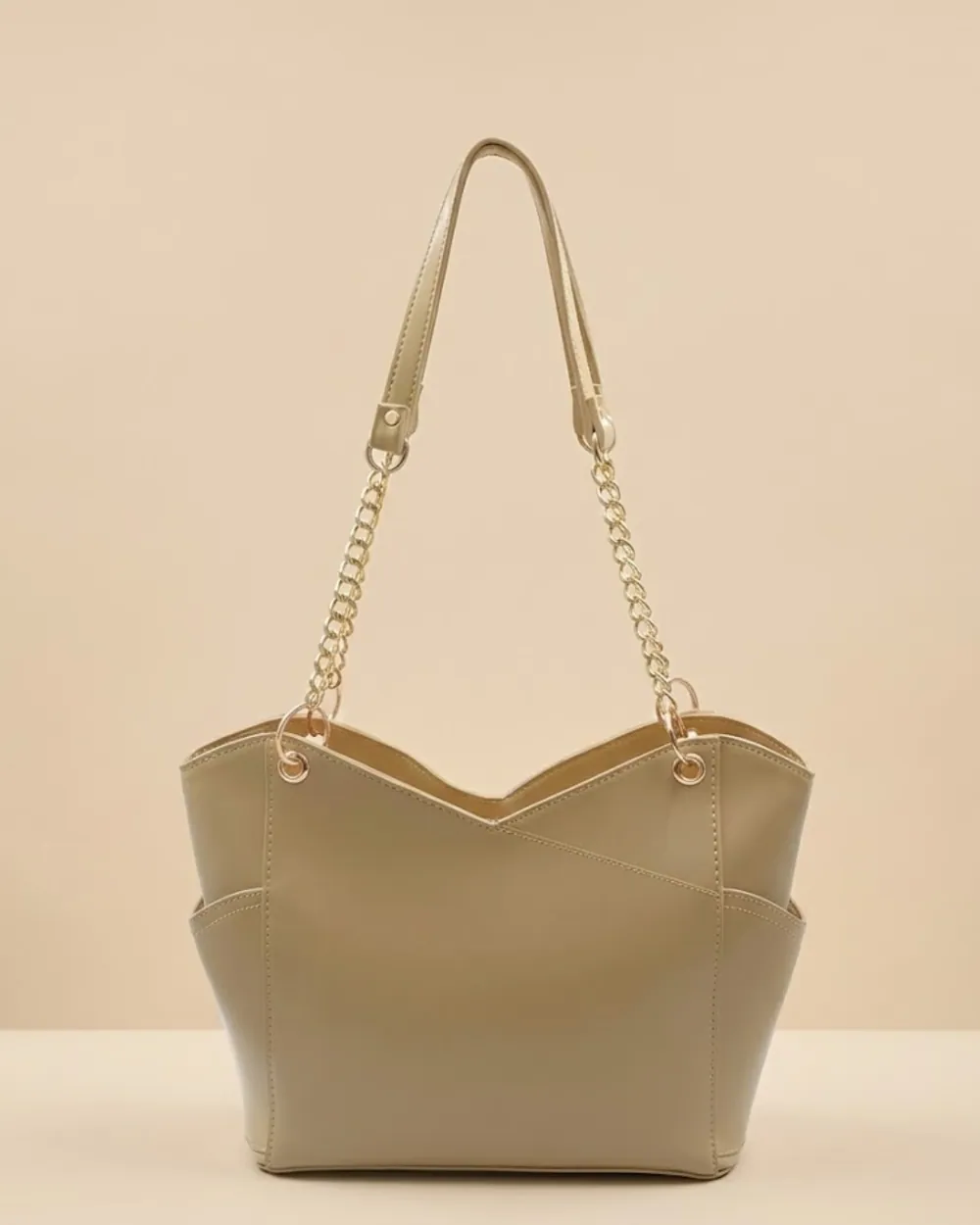 Glamor Tote Bag - Skin Beige, view 1
