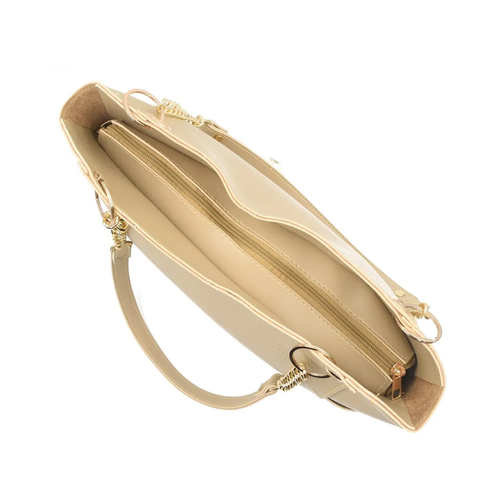 Glamor Tote Bag - Skin Beige, view 6