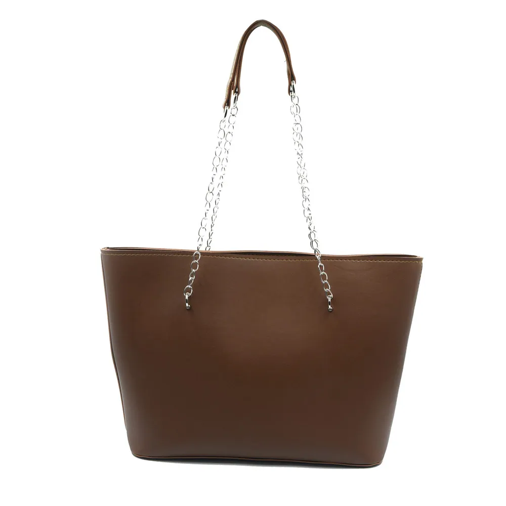 Large Capacity Tote Bag - Brown, view 2