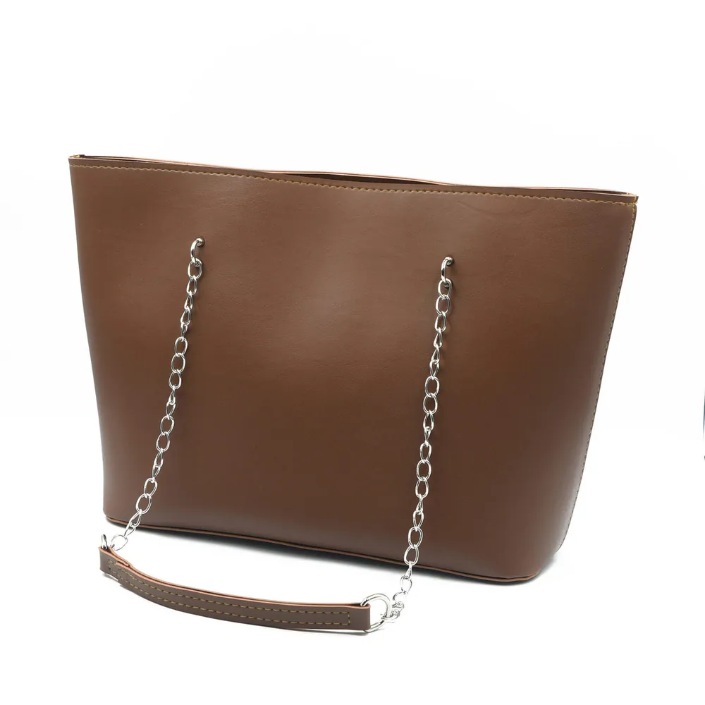 Large Capacity Tote Bag - Brown, view 4
