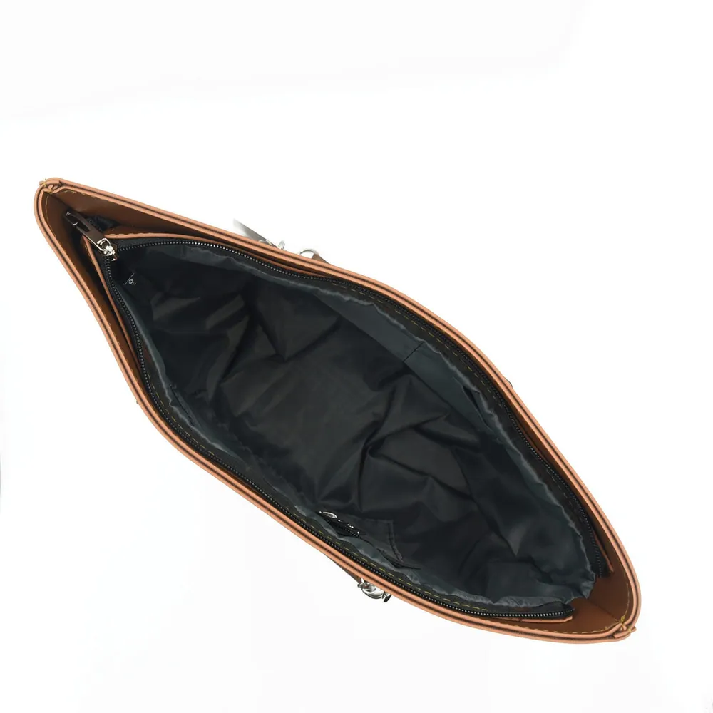 Large Capacity Tote Bag - Brown, view 5