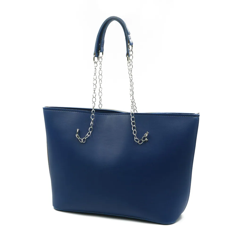 Large Capacity Tote Bag - Navy Blue, view 2