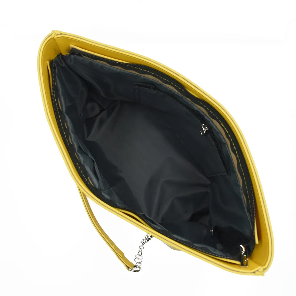 Large Capacity Tote Bag - Yellow, view 4