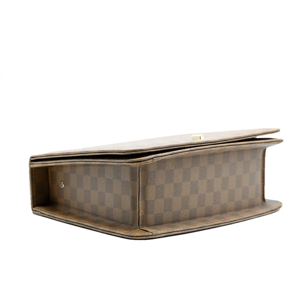 Luxury Grid Chain Bag Light Brown, view 4