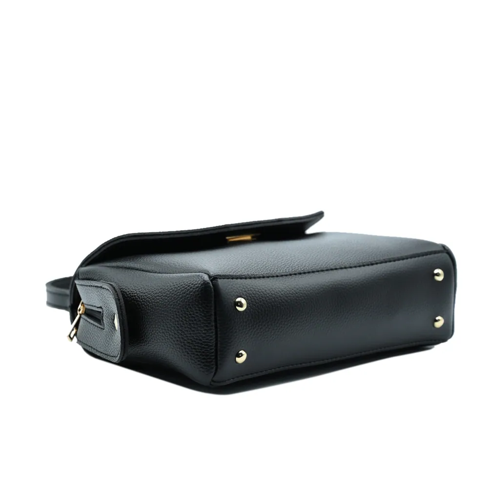 Modern Crossbody handbag - Black, view 4