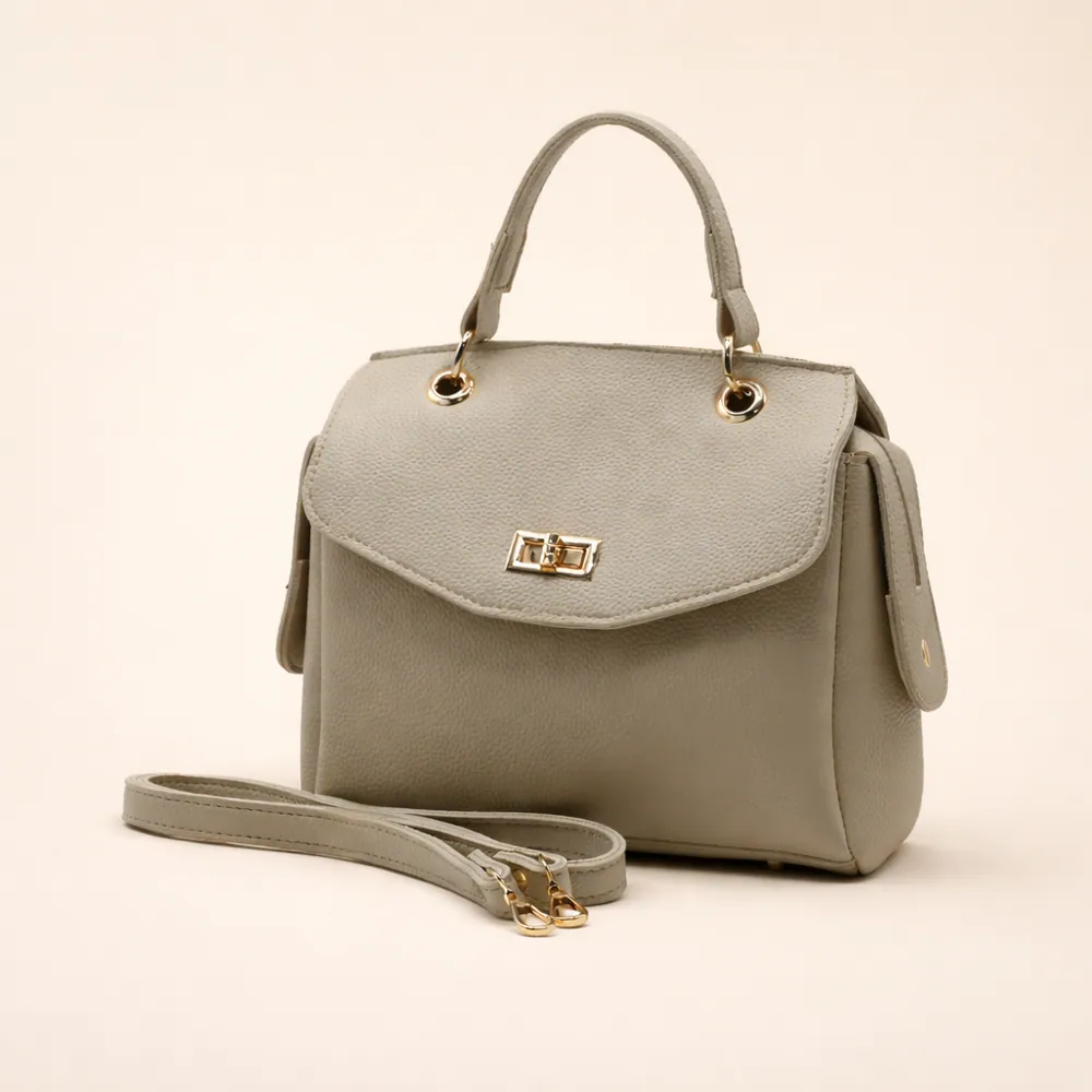 Modern Crossbody handbags-Beige, view 1