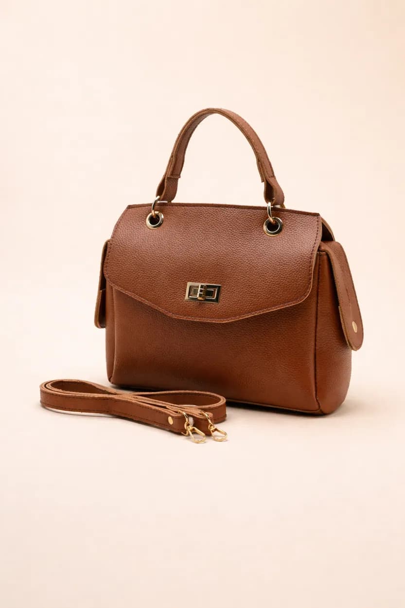 Modern Crossbody handbags - Brown, view 1