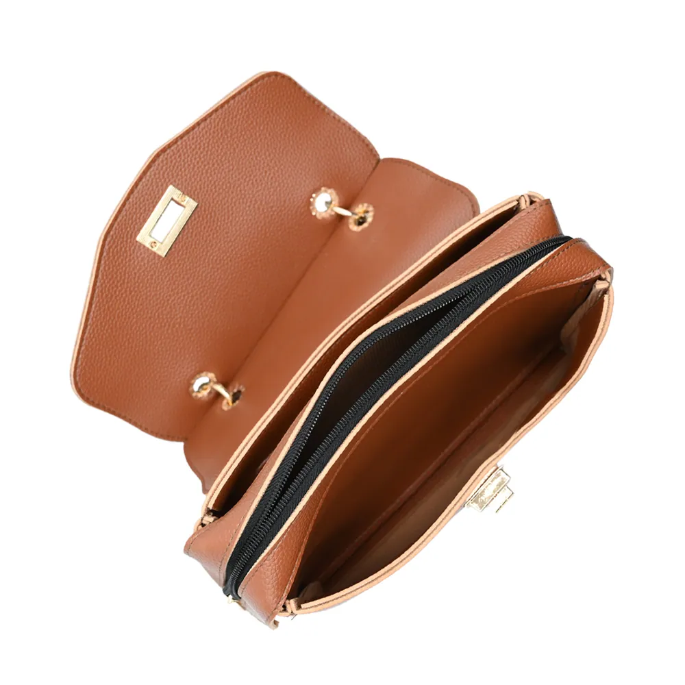 Modern Crossbody handbags - Brown, view 3