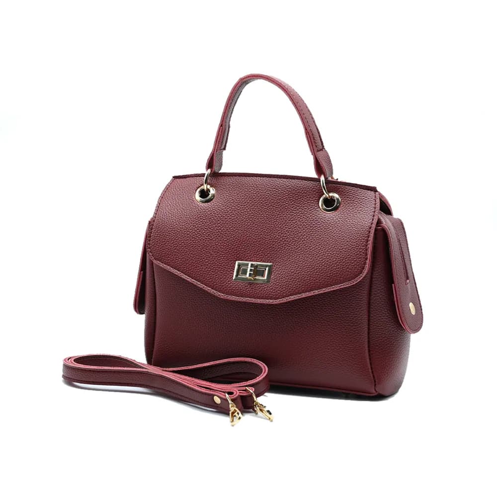 Modern Crossbody handbags - Maroon, view 4