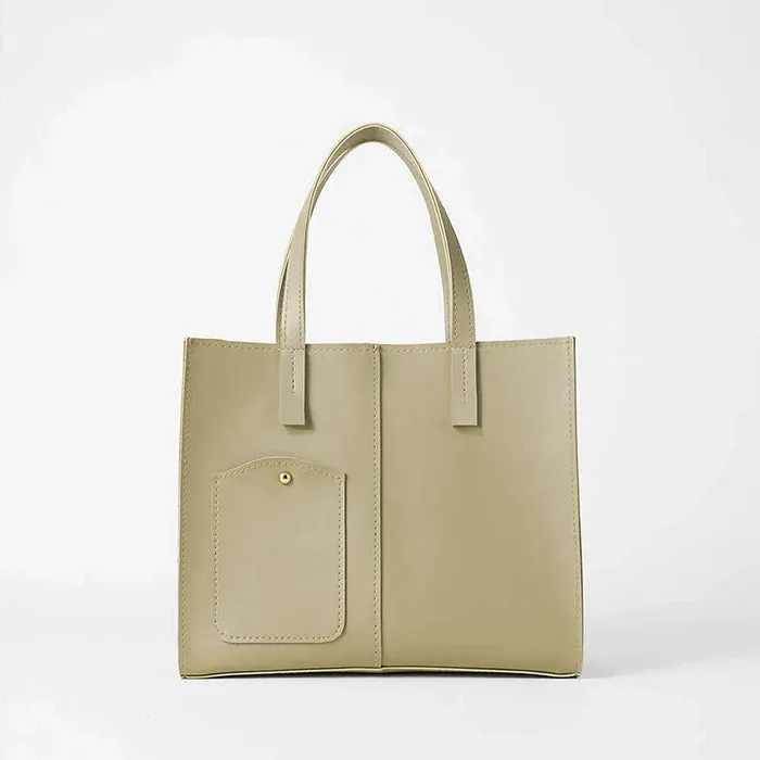 Modern Pocket Tote Beige, view 3