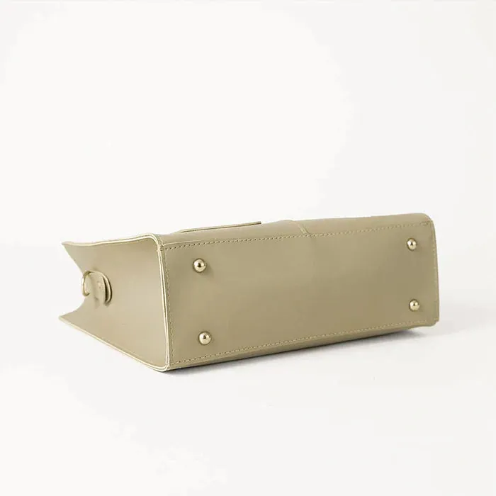 Modern Pocket Tote Beige, view 4