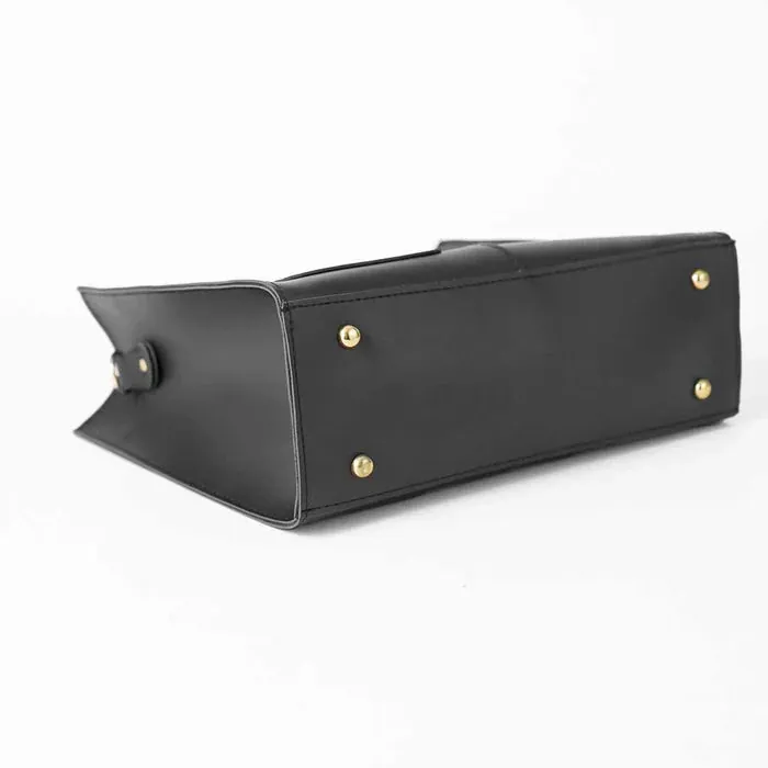Modern Pocket Tote Black, view 5
