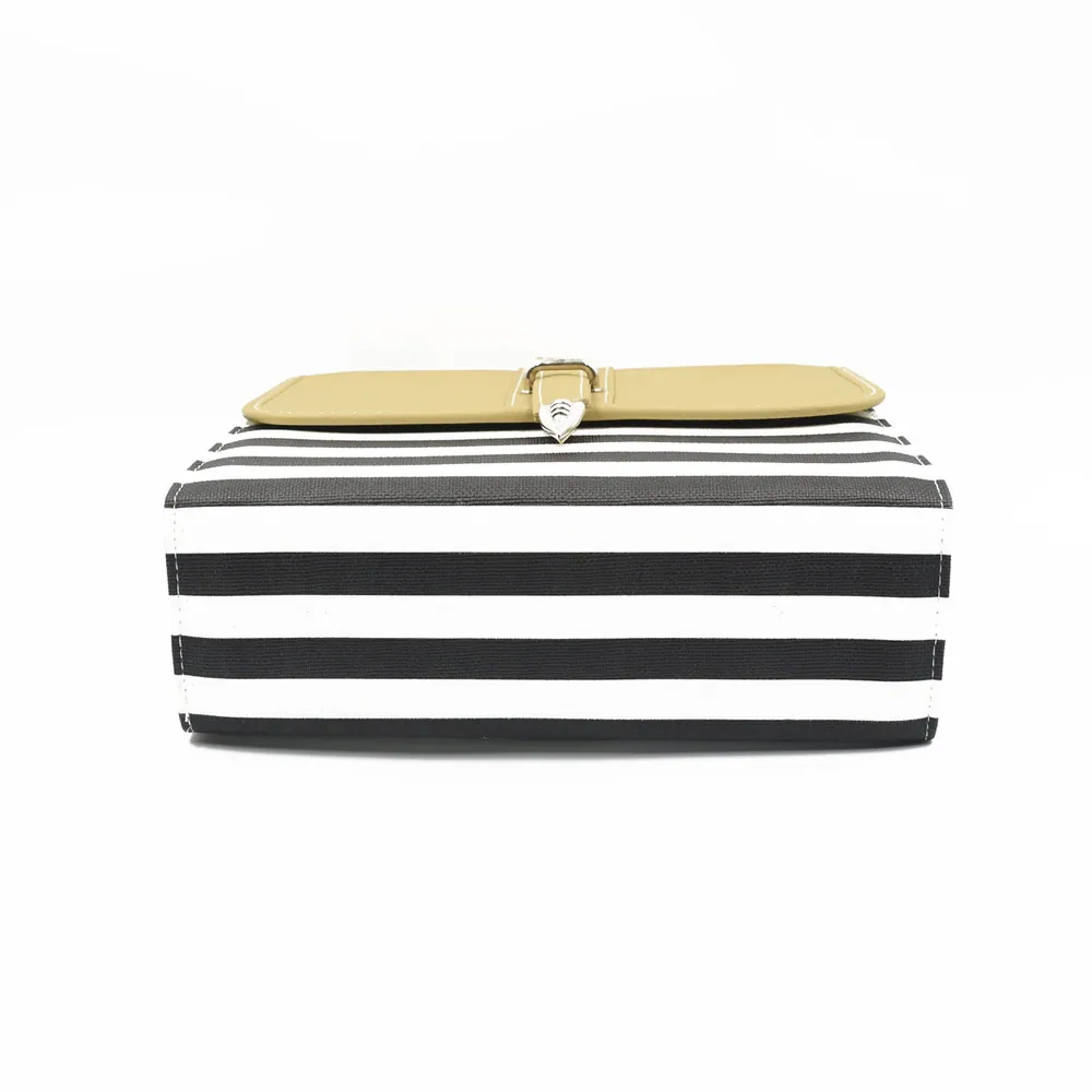 Multi Color Crossbody Bag - Skin & Black, view 5