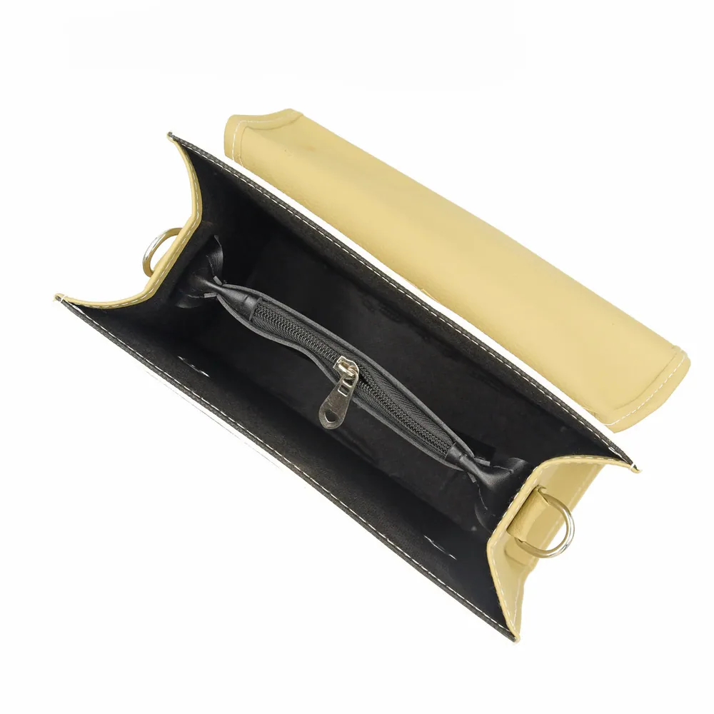 Multi Color Crossbody Bag - Skin & Black, view 6