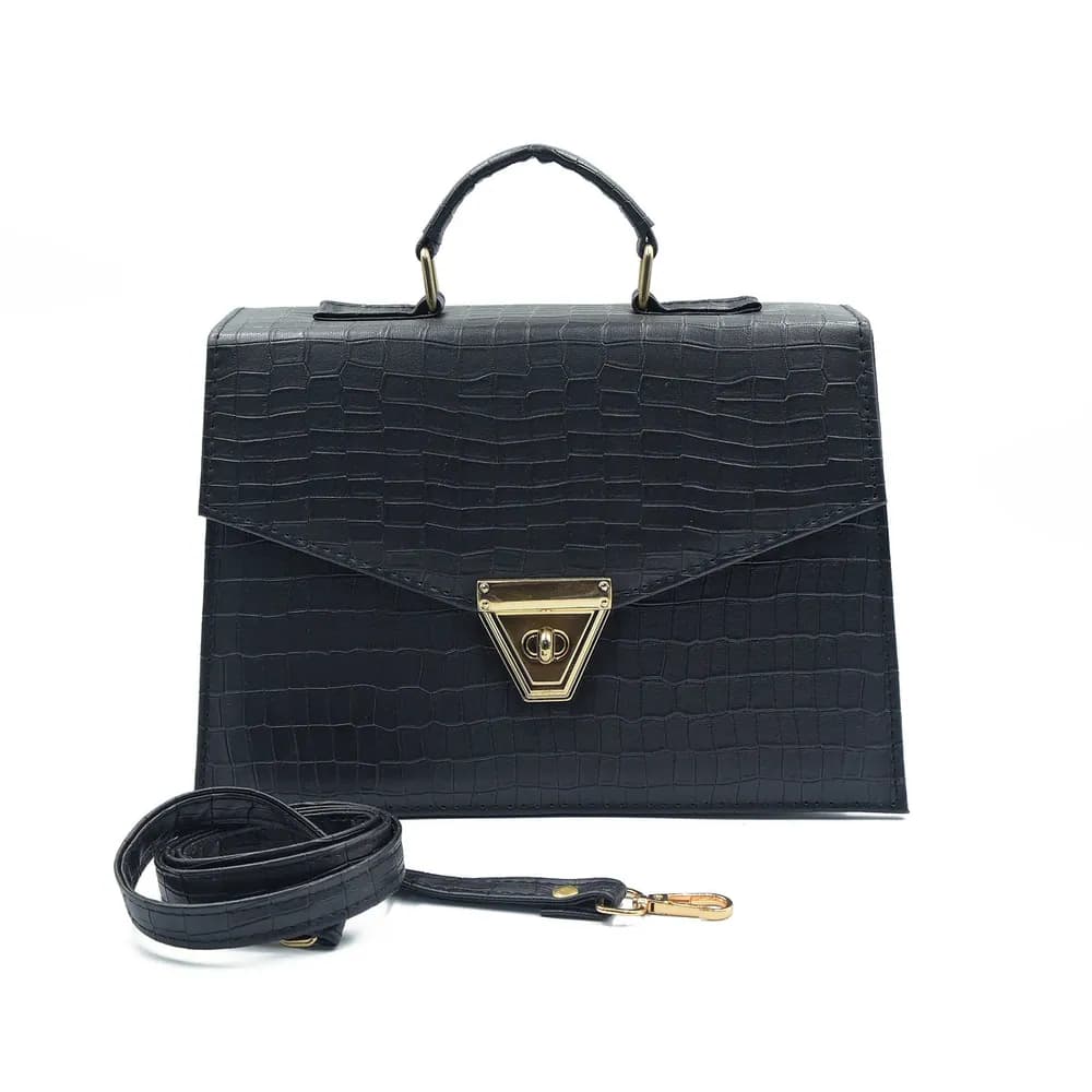 Quaint Crossbody Bag - Black, view 3