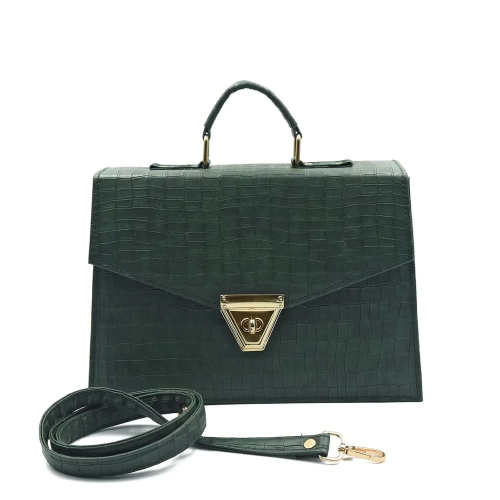 Quaint Crossbody Bag - Green, view 3